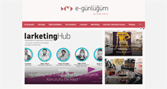 Desktop Screenshot of e-gunlugum.com